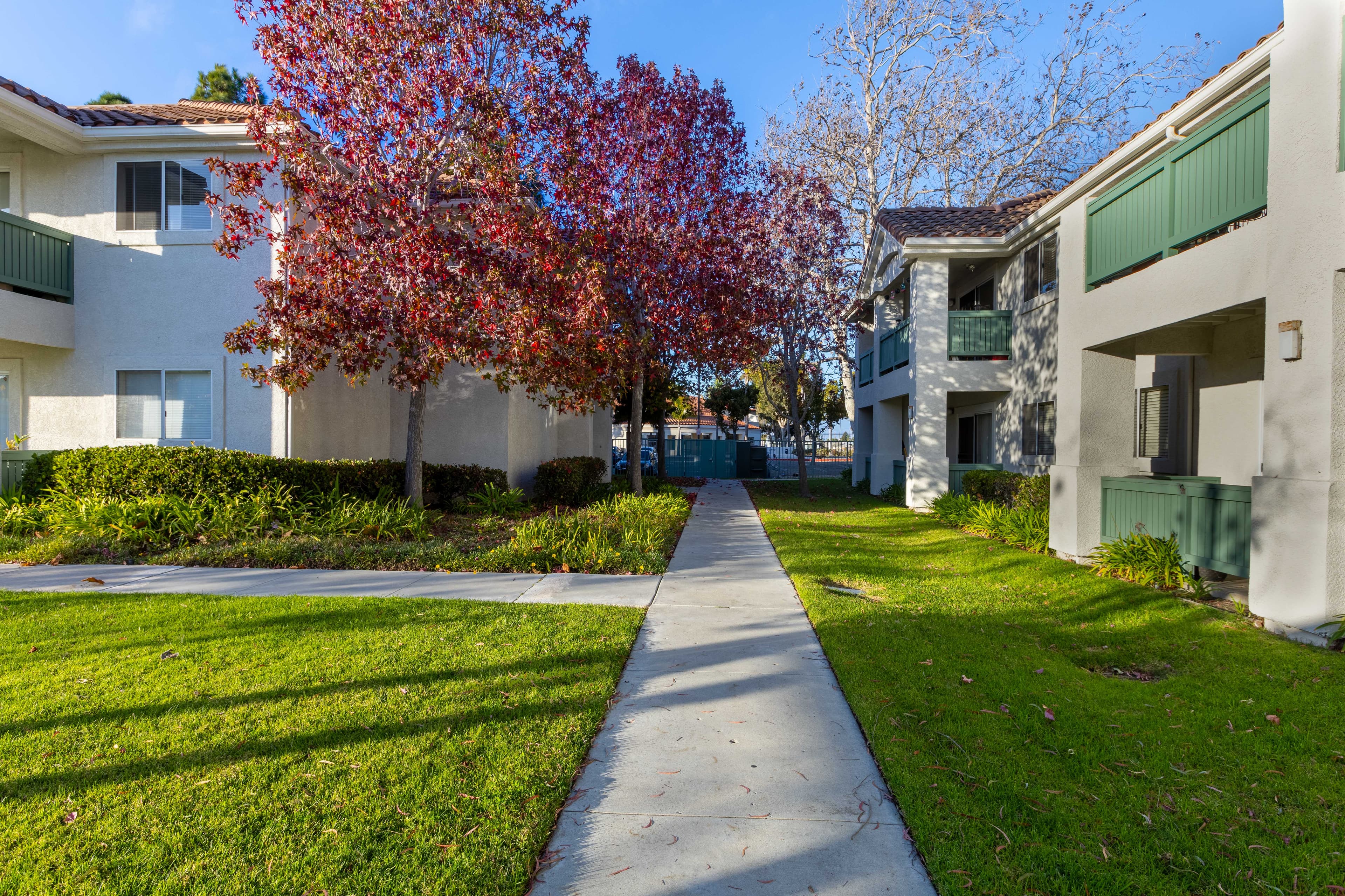 Apartment Complex Patio